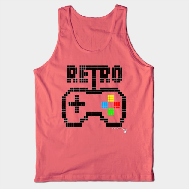 Pixelated Gamer Tank Top by aarcadereviews